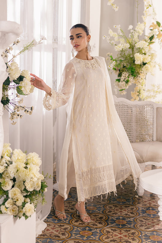 Azure Ensemble Luxury Chiffon Emb Collection Unstitch SK-C23