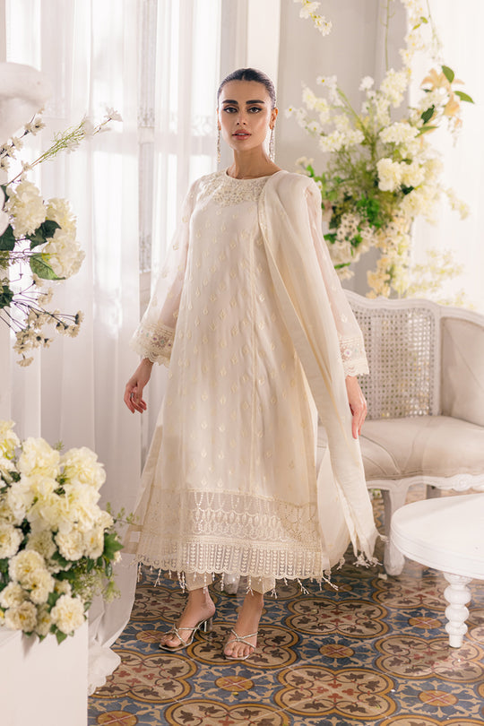 Azure Ensemble Luxury Chiffon Emb Collection Unstitch SK-C23