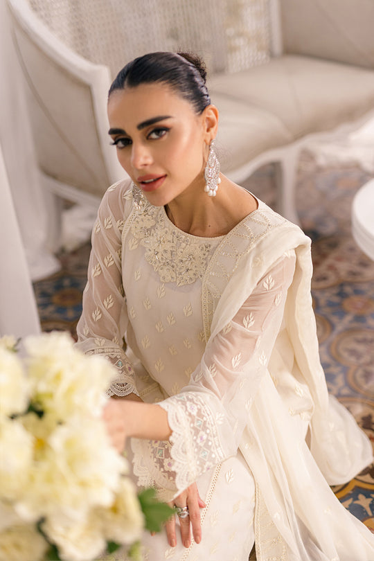 Azure Ensemble Luxury Chiffon Emb Collection Unstitch SK-C23