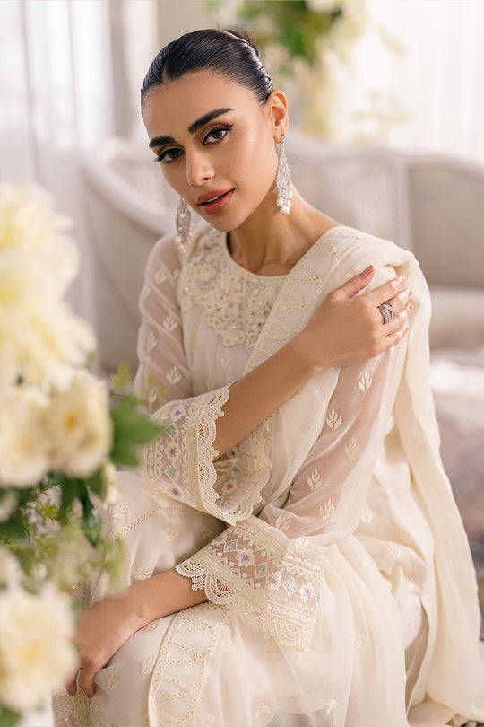 Azure Ensemble Luxury Chiffon Emb Collection Unstitch SK-C23