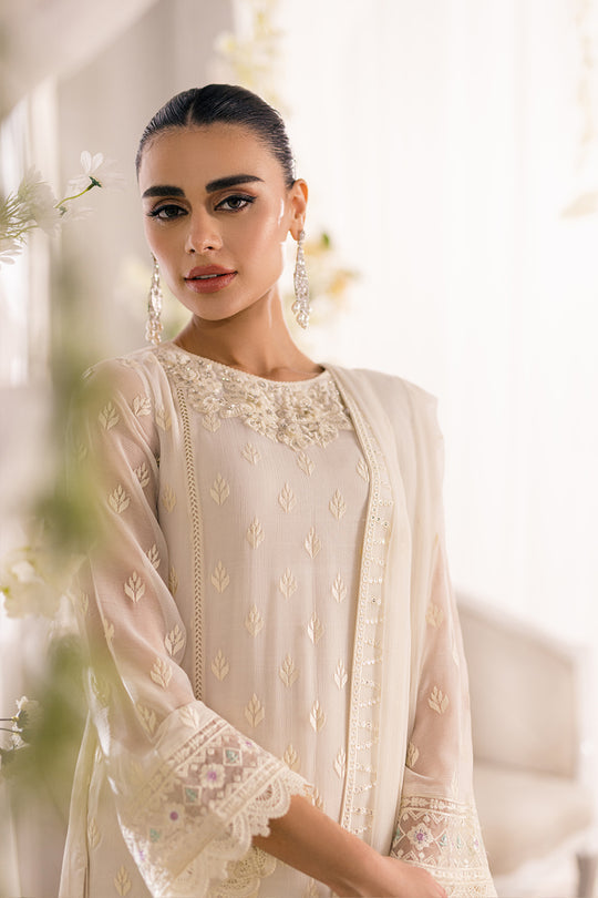 Azure Ensemble Luxury Chiffon Emb Collection Unstitch SK-C23