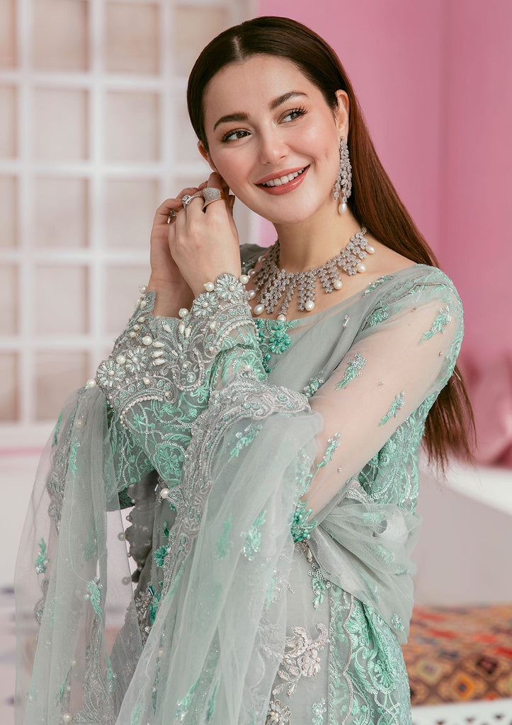 ELAAF BRIDAL ORGANZA Emb with stones handwork EB-C065