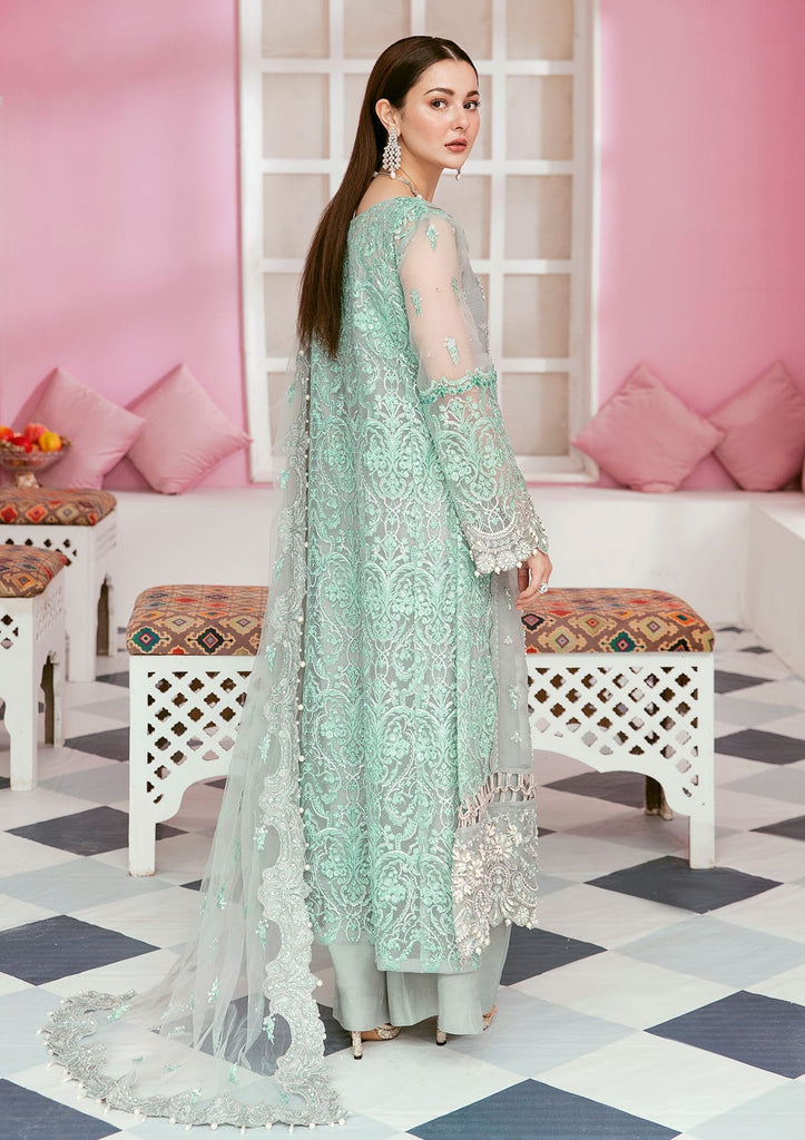 ELAAF BRIDAL ORGANZA Emb with stones handwork EB-C065