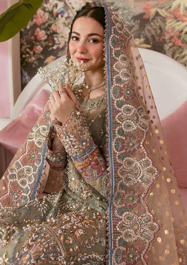 ELAF ORGANZA EMBROIDERED WITH HANDWORK EO-C88