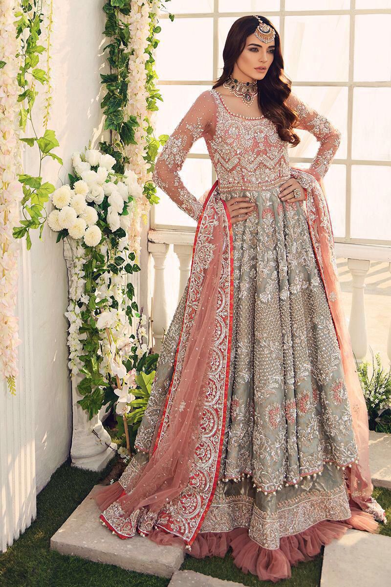 AISHA IMRAN NET Full Emb With Handwork And Sequins Work AI-34