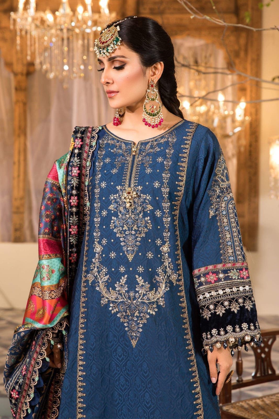 MARIA B Chiffon Fully Heavy Emb Suits  AC-088