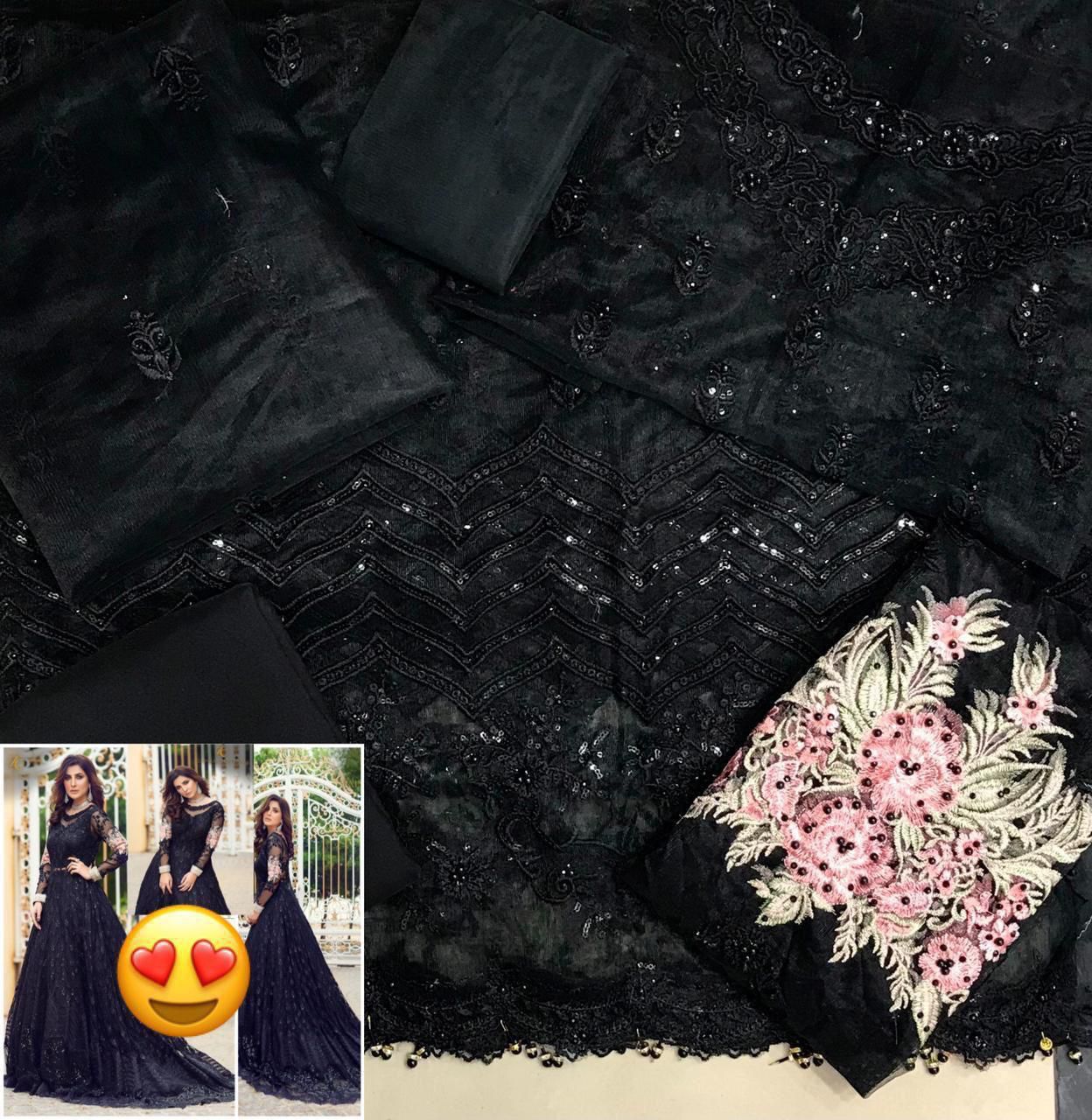 ZAINAB CHOTTANI Fully Heavy Embroidered With Stone ZC-65