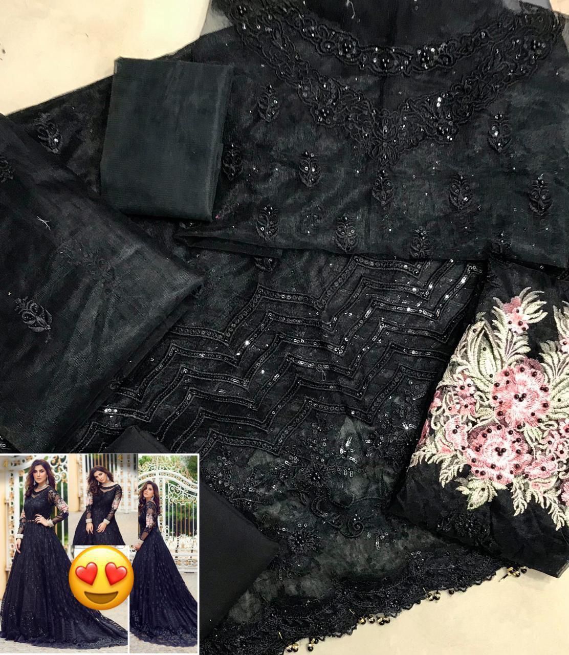 ZAINAB CHOTTANI Fully Heavy Embroidered With Stone ZC-65