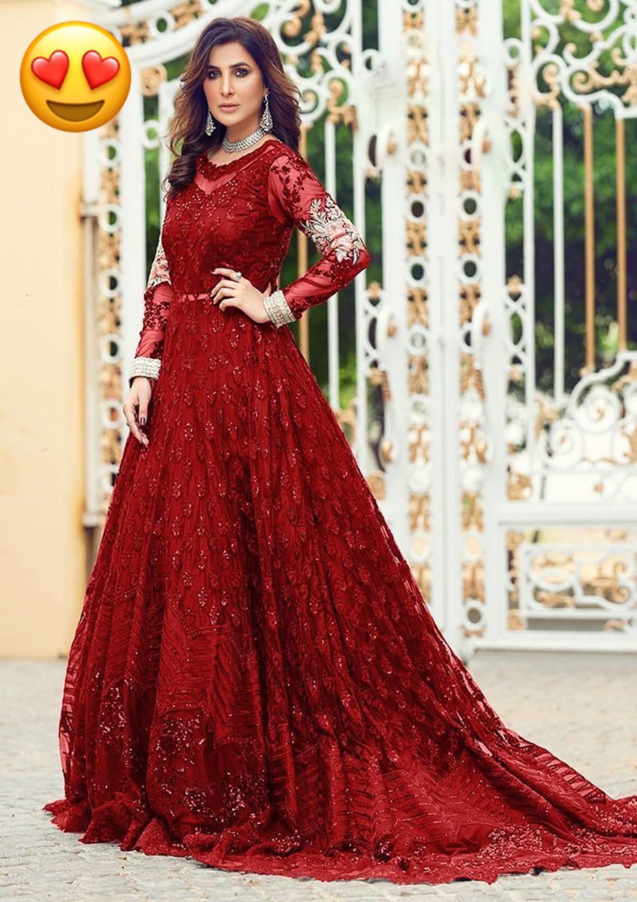 ZAINAB CHOTTANI Fully Heavy Embroidered With Stone ZC-65